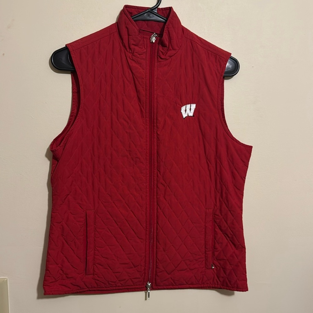 Size Small Ashworth UW Madison Vest